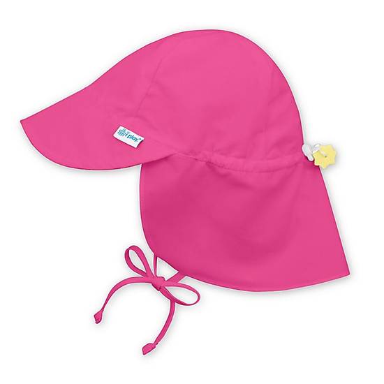 Order i play.® by green sprouts® Toddler Sun Flap Hat in Hot Pink food online from Bed Bath & Beyond store, Lancaster on bringmethat.com