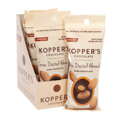 Order Kopper's Grab Bag - Cocoa Dusted Almonds food online from Fferins Of Brooklyn store, Brooklyn on bringmethat.com