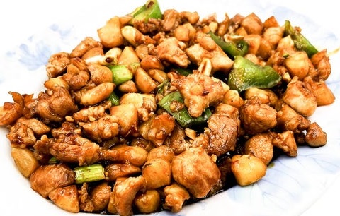 Order Kung Pao Chicken food online from New Shanghai Restaurant store, Lake Forest on bringmethat.com