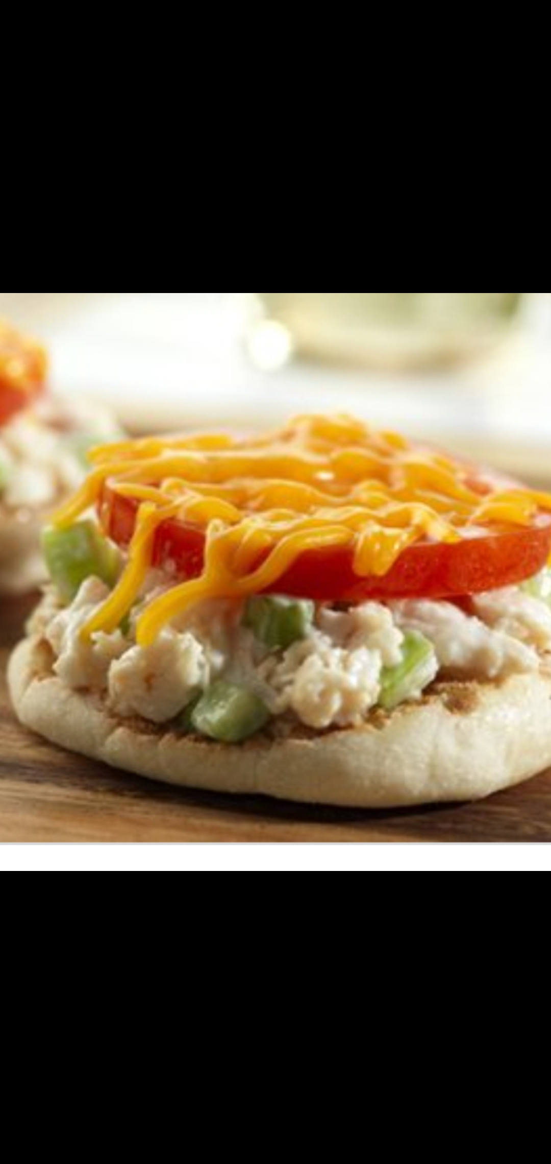 Order Chicken Salad Melt Sandwich (chicken salad Vermont cheddar & Tomatoes) food online from American Gourmet Foods Deli store, New York on bringmethat.com