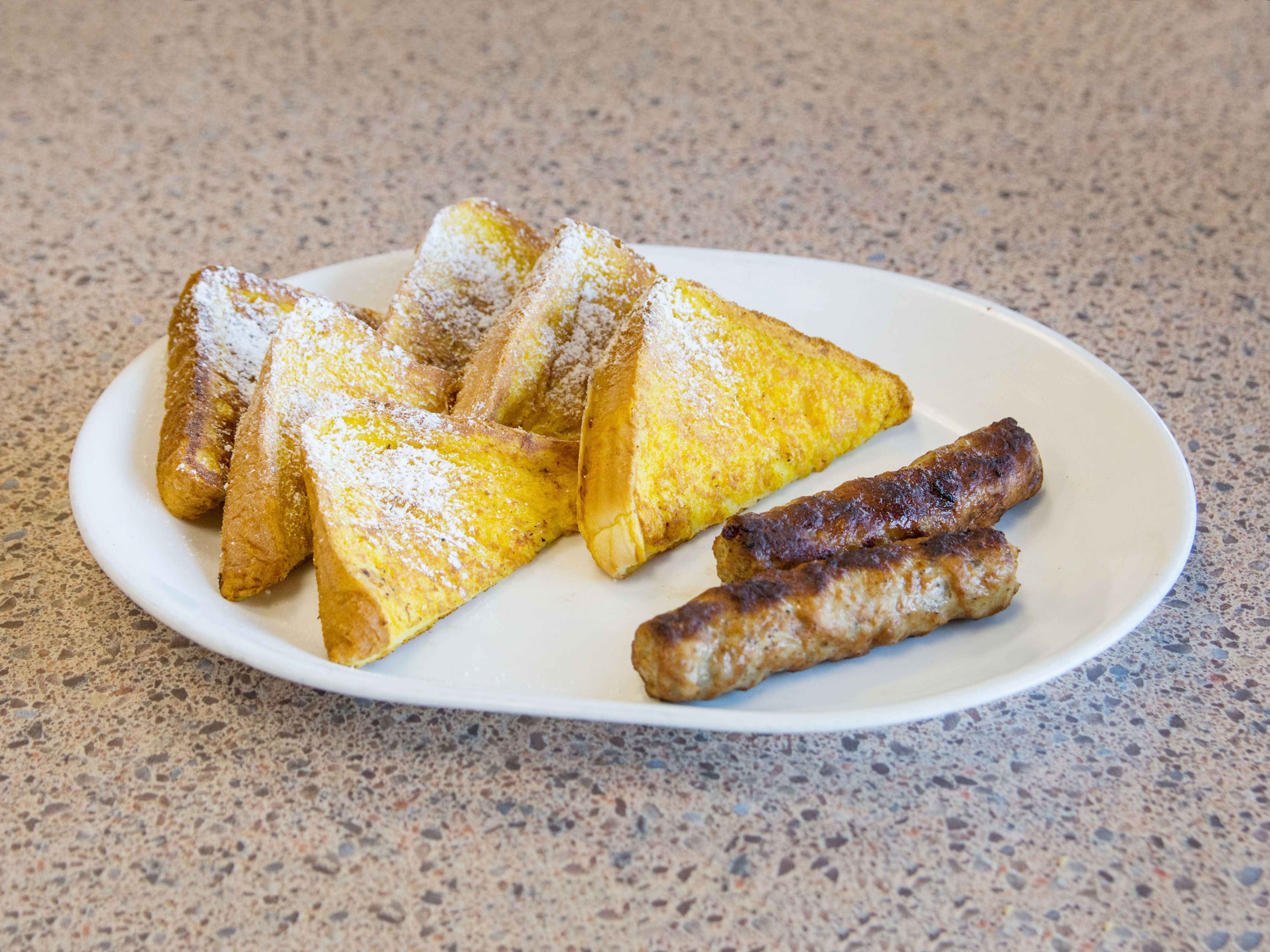 Order 3 French Toast Breakfast food online from Slices Pizzeria store, Bel Air on bringmethat.com
