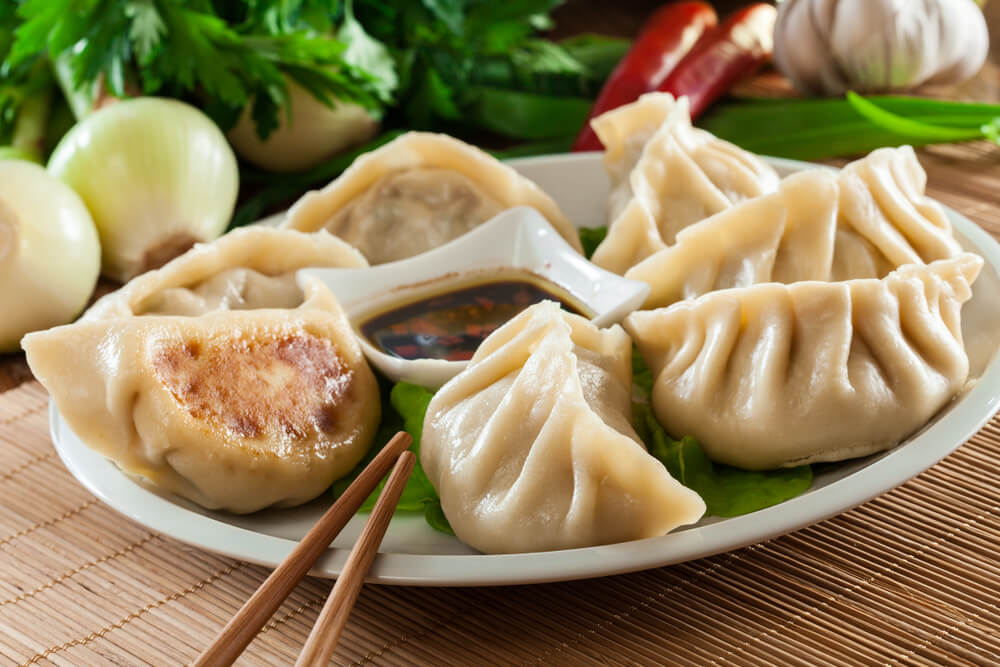 Order 6. Steamed Dumplings food online from Taste of Asian store, Lodi on bringmethat.com