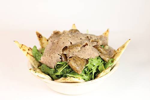Order Gyro Salad food online from Nick The Greek store, Daly City on bringmethat.com