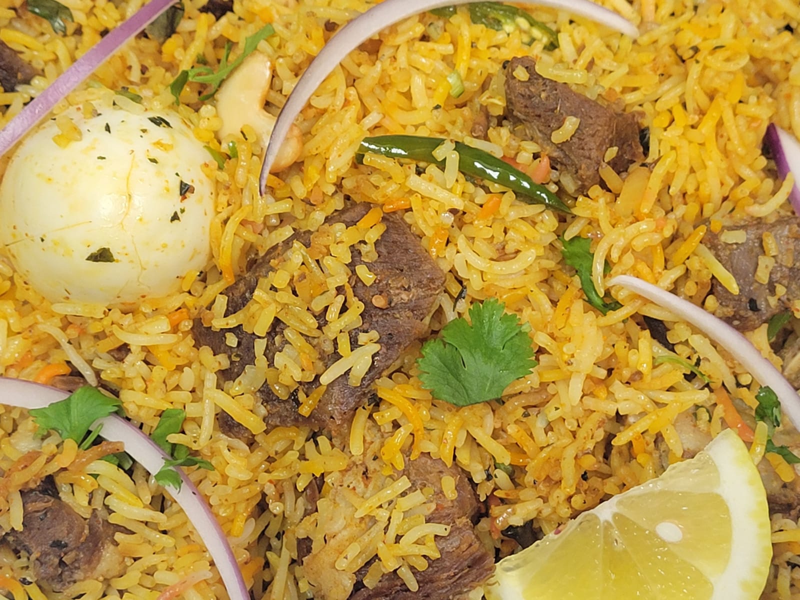 Order Lamb Briyani(Boneless) food online from Tropical Curry And Grill store, Pflugerville on bringmethat.com