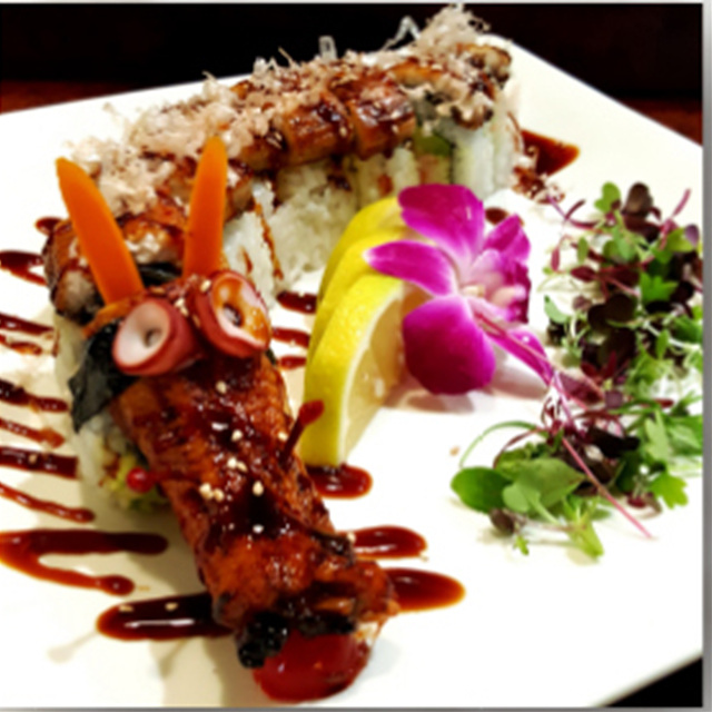 Order Special Dragon Roll food online from Tomomi Sushi store, Alhambra on bringmethat.com