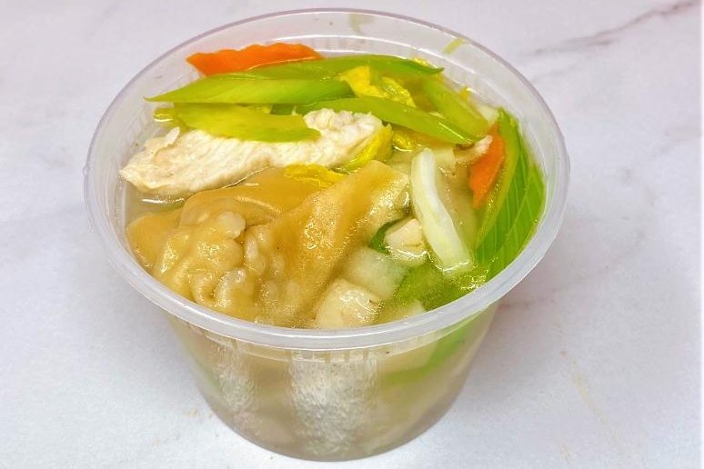 Order Won Ton Soup food online from Little Chef Chinese store, San Diego on bringmethat.com