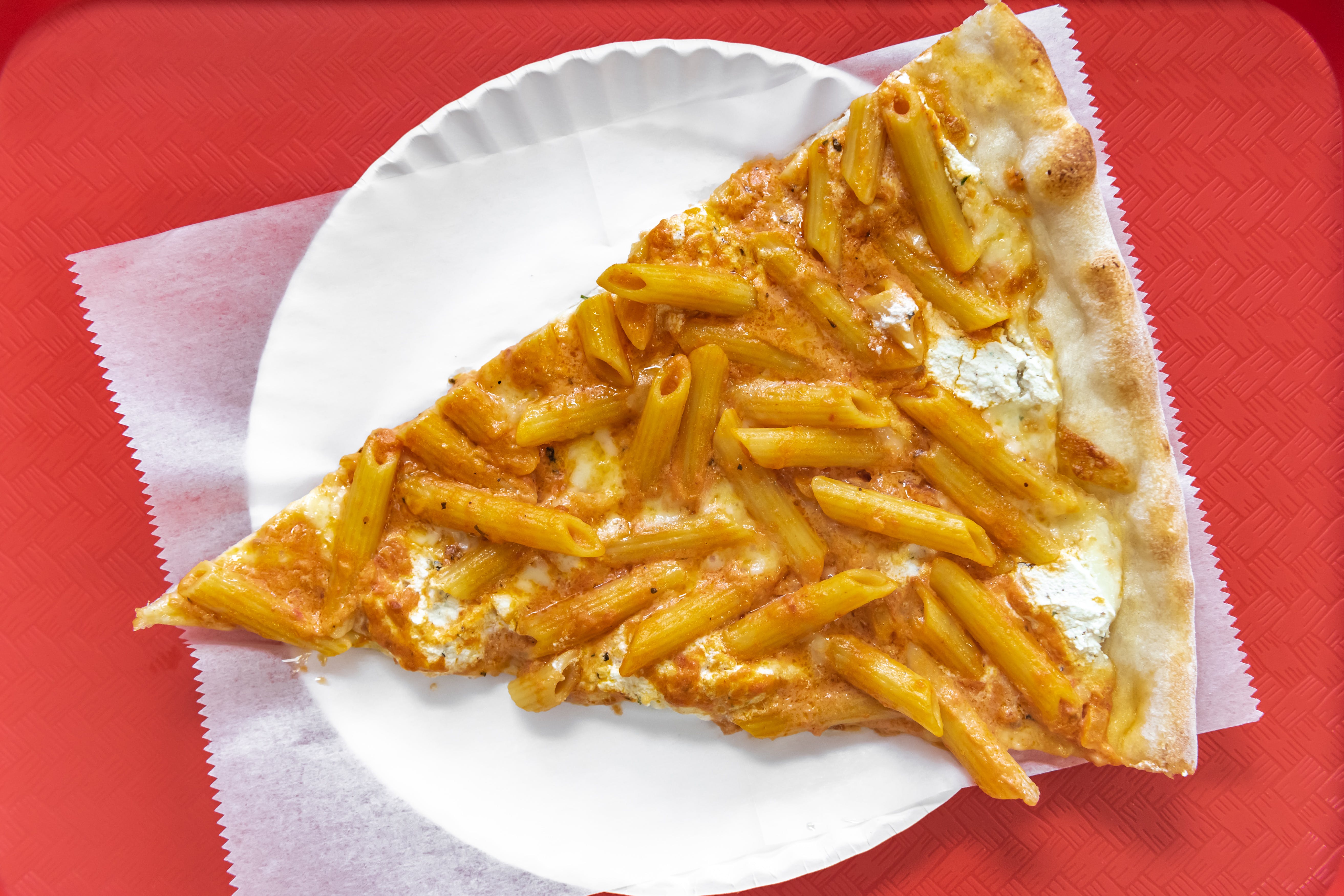 Order Three Topping Cheese Pizza - Regular (8 Slices) food online from Bambino's Pizza & Pasta store, Danbury on bringmethat.com