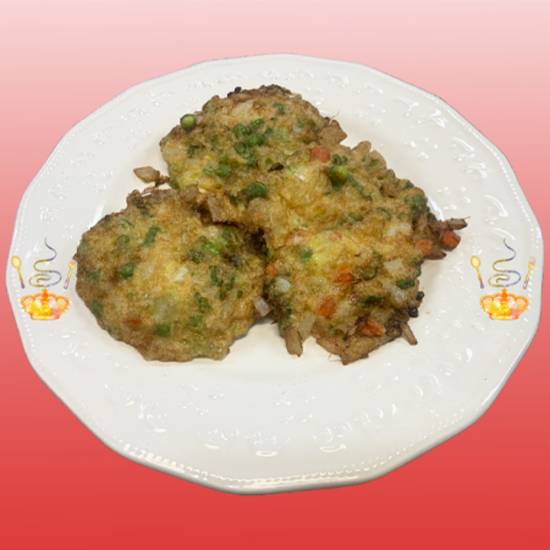 Order Vegetable Egg Foo Young food online from Hibachi Sushi & Supreme Buffet store, Richmond on bringmethat.com