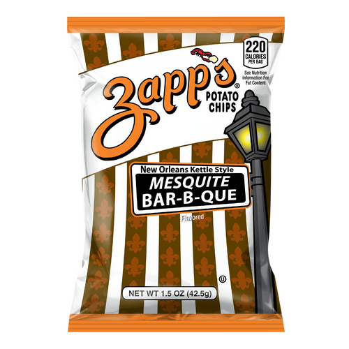 Order Zapp's Mesquite BBQ food online from Bread Zeppelin store, Southlake on bringmethat.com