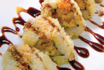 Order Spicy Langostino Roll food online from Sushi Yukiya store, Oceanside on bringmethat.com