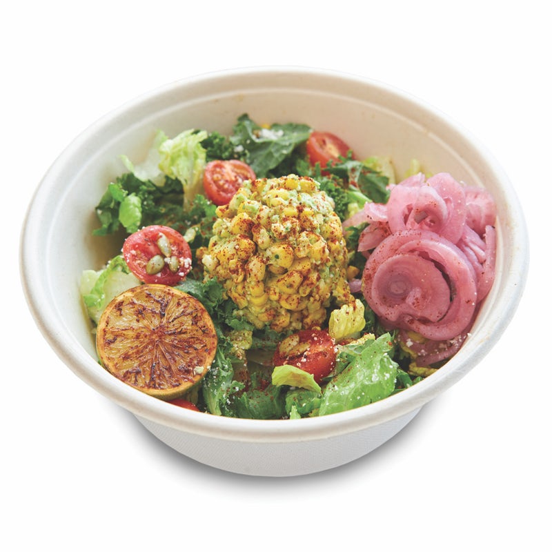 Order Seasonal Elote Salad food online from Burger Lounge store, Marina del Rey on bringmethat.com