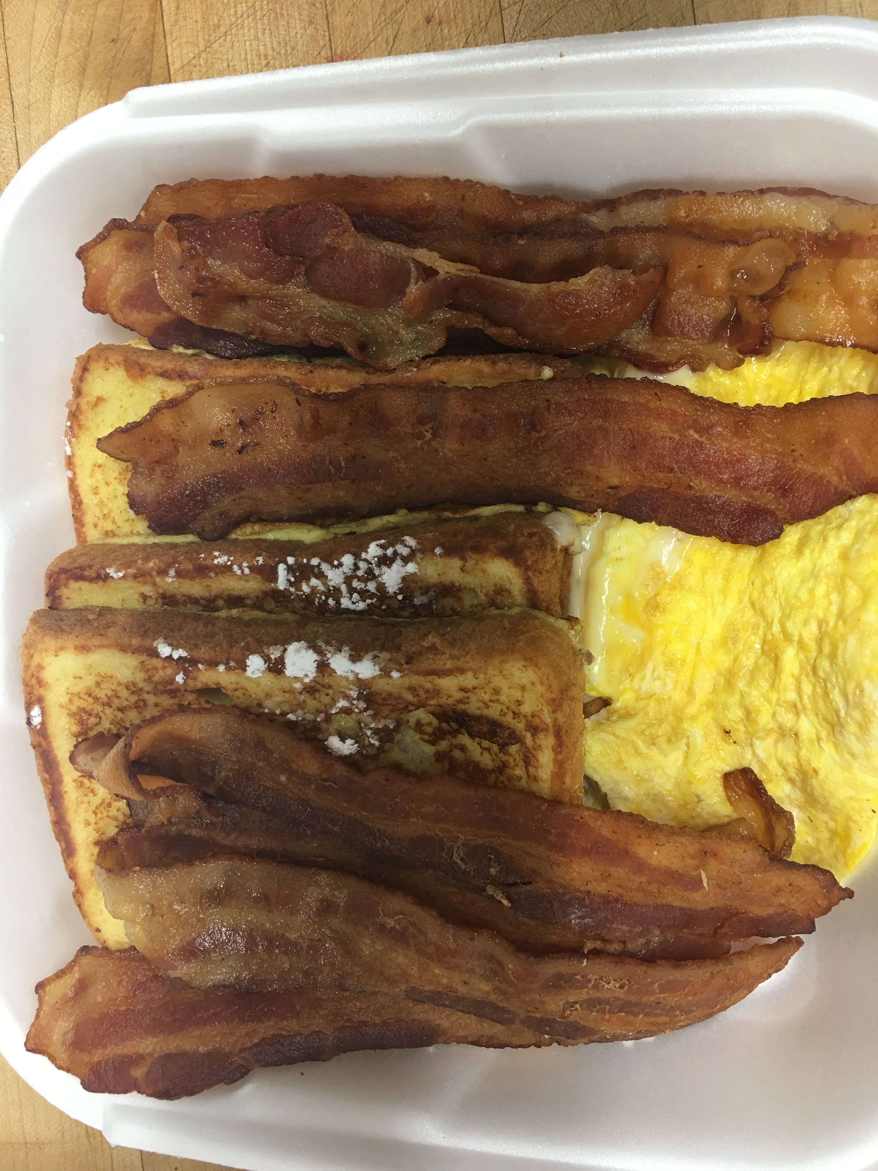Order Bacon Omelet Breakfast - Breakfast food online from New Tiny's Grill store, Media on bringmethat.com