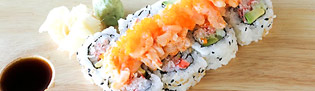 Order Dancing Shrimp Roll food online from Quickway Japanese Hibachi store, Clinton on bringmethat.com