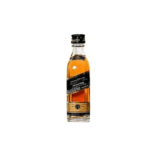 Order Johnnie Walker Black Label Blended Scotch Whisky (50 ML) 13608 food online from Bevmo! store, Ladera Ranch on bringmethat.com