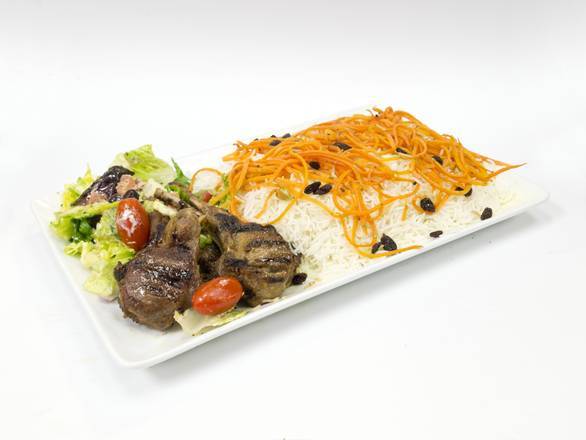 Order Lamb Chops Plate food online from Kebabs To Go store, Irving on bringmethat.com