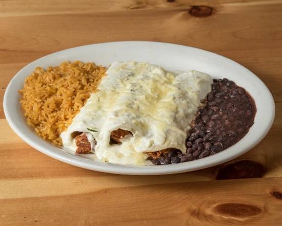 Order Sour Cream Chicken Enchiladas food online from Cozymel's Mexican Grill - Wheaton store, Wheaton on bringmethat.com