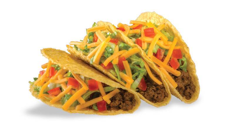 Order Texas T-Brand Tacos (3 pcs) food online from Dairy Queen store, Lubbock on bringmethat.com