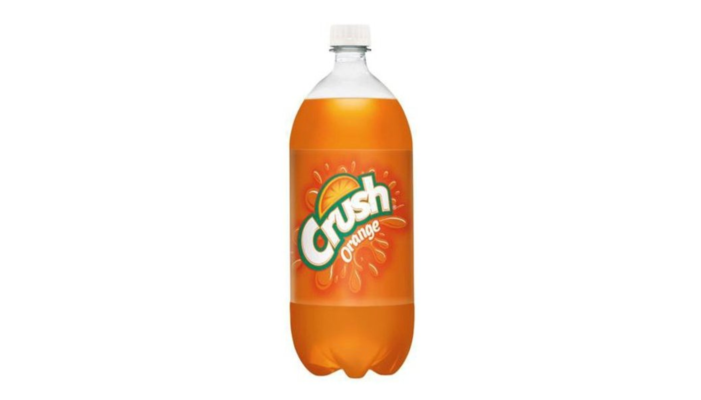 Order Crush Orange Soda Caffeine Free 20 oz Bottle food online from Village Liquor store, Lancaster on bringmethat.com