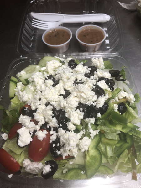 Order Greek Salad food online from Noho Pizza store, Albany on bringmethat.com