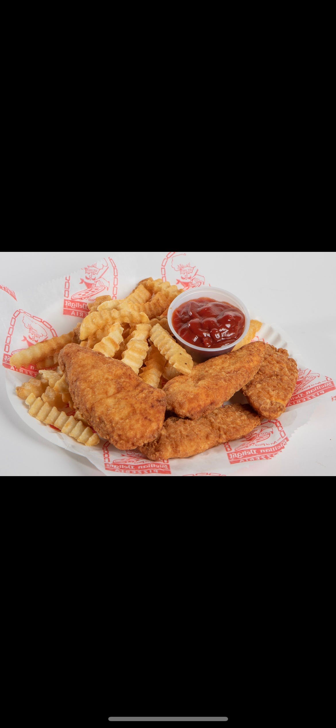 Order Chicken Tenders & French Fries - Appetizer food online from Sicilian Delight store, Victor on bringmethat.com