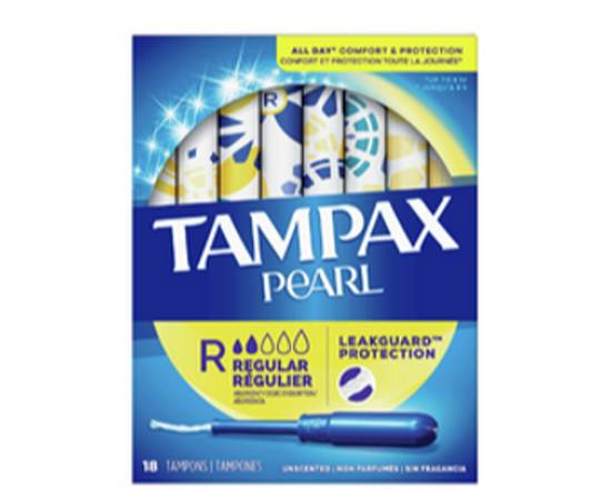 Order Tampax Pearl Regular 18 Count food online from Raley'S store, South Lake Tahoe on bringmethat.com
