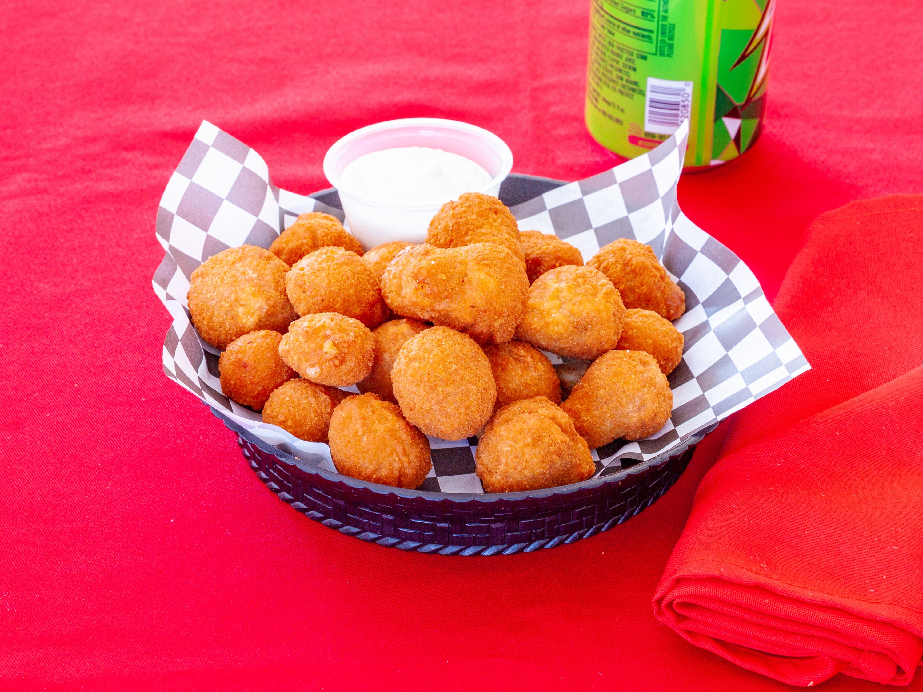Order Fried Mushrooms food online from Gts Fast Food store, Chicago on bringmethat.com