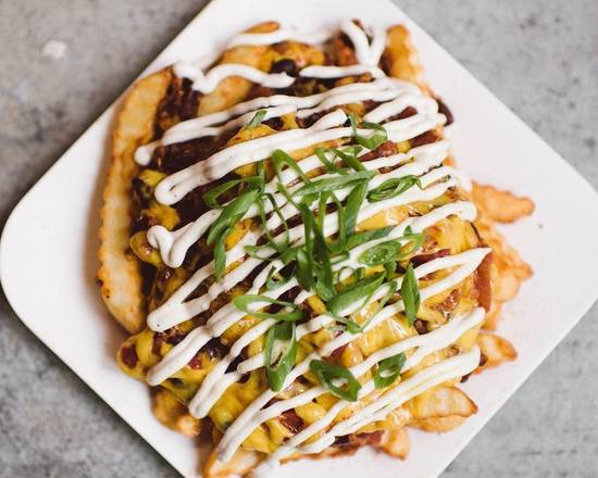 Order Chili Chz Style Fries food online from Next Level Burger store, Portland on bringmethat.com