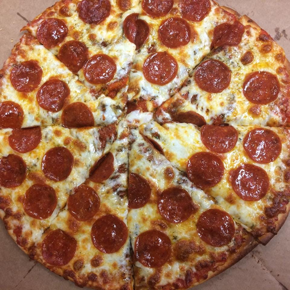 Order Pepperoni Pizza - Large 16" food online from Bella's Deli Subs & Pizza store, Endicott on bringmethat.com