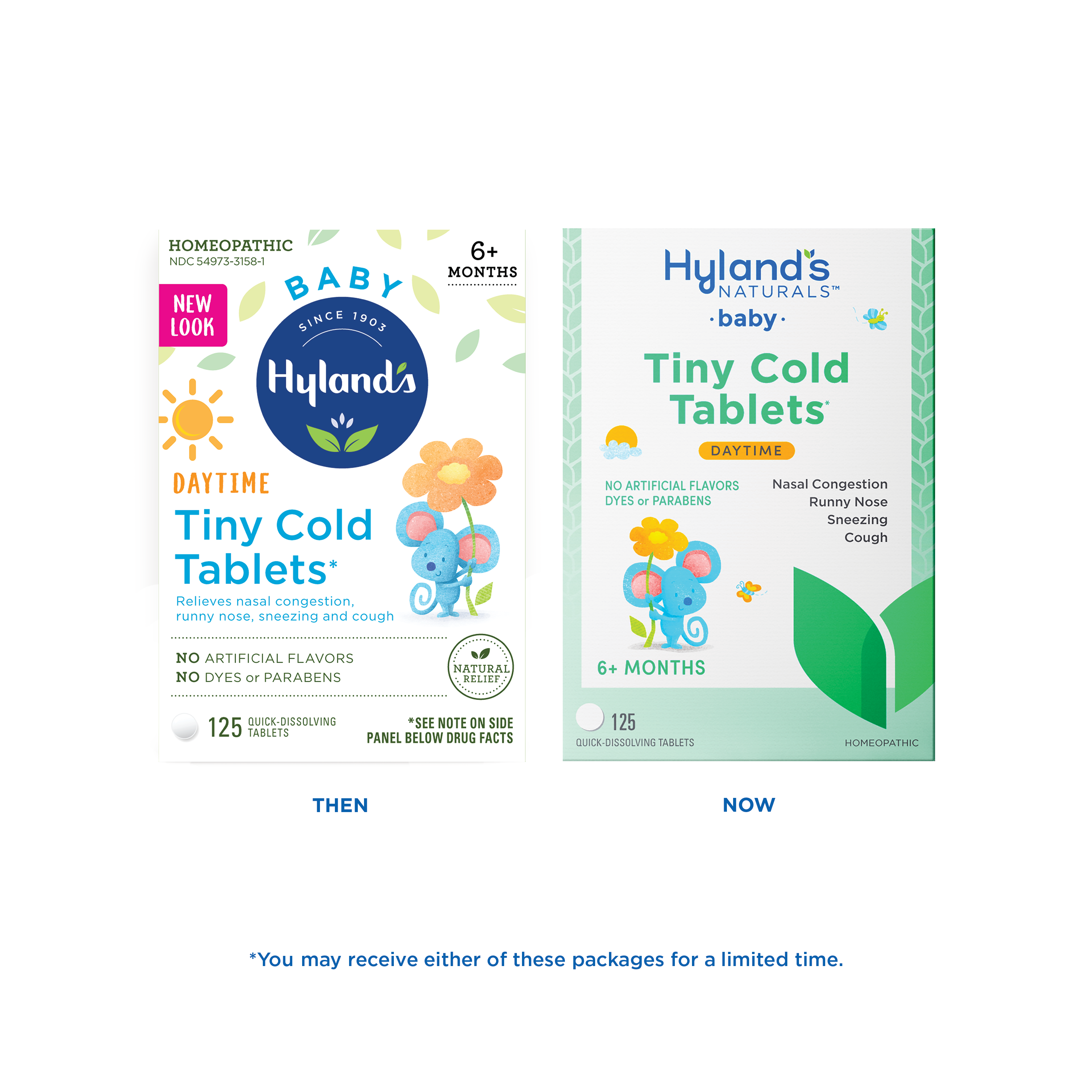 Order Hyland's Baby Tiny Cold Tablets - 125 ct food online from Rite Aid store, READING on bringmethat.com