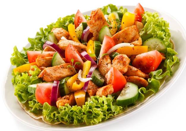 Order Grilled Chicken Salad food online from Frankie's Burger Bar store, Manassas on bringmethat.com