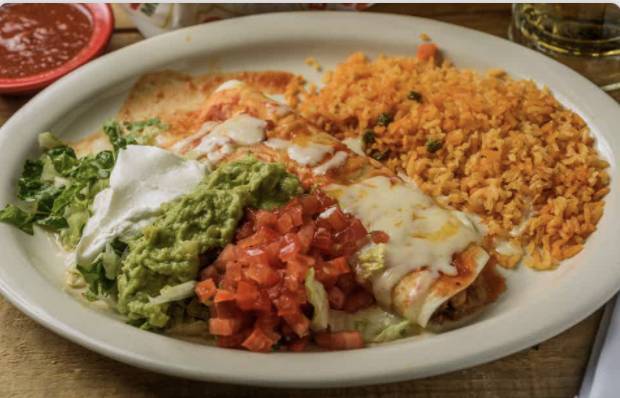 Order Burrito Supreme food online from El Paso Mexican Grill - Slidell store, Slidell on bringmethat.com