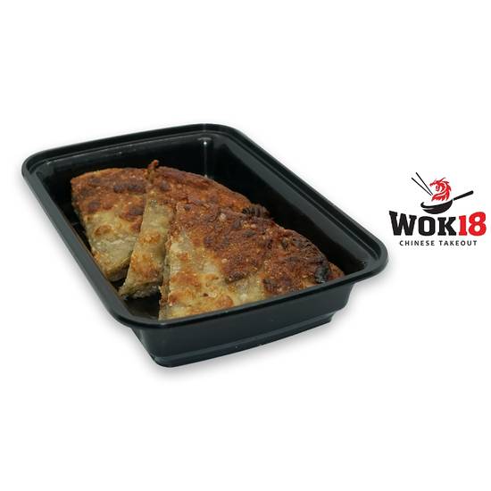 Order Scallion pancake (1 pc) food online from Wok 18 store, Teaneck on bringmethat.com