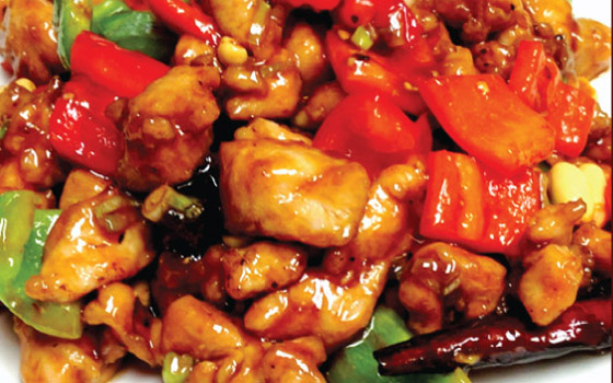 Order C10. Kung Pao Chicken food online from China Star Express & Grill store, Tyler on bringmethat.com