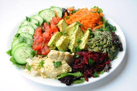 Order Salad Plate food online from Cafe Meridian & Catering store, Durham on bringmethat.com
