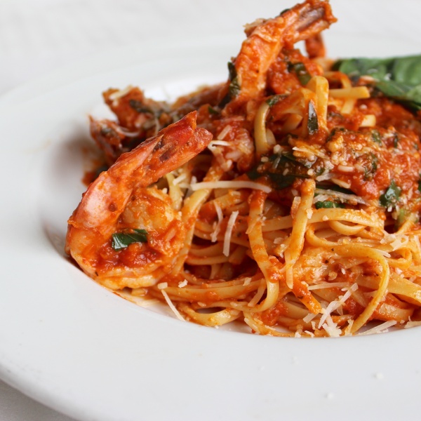 Order Shrimp Linguini food online from That Pizza Place store, Los Angeles on bringmethat.com