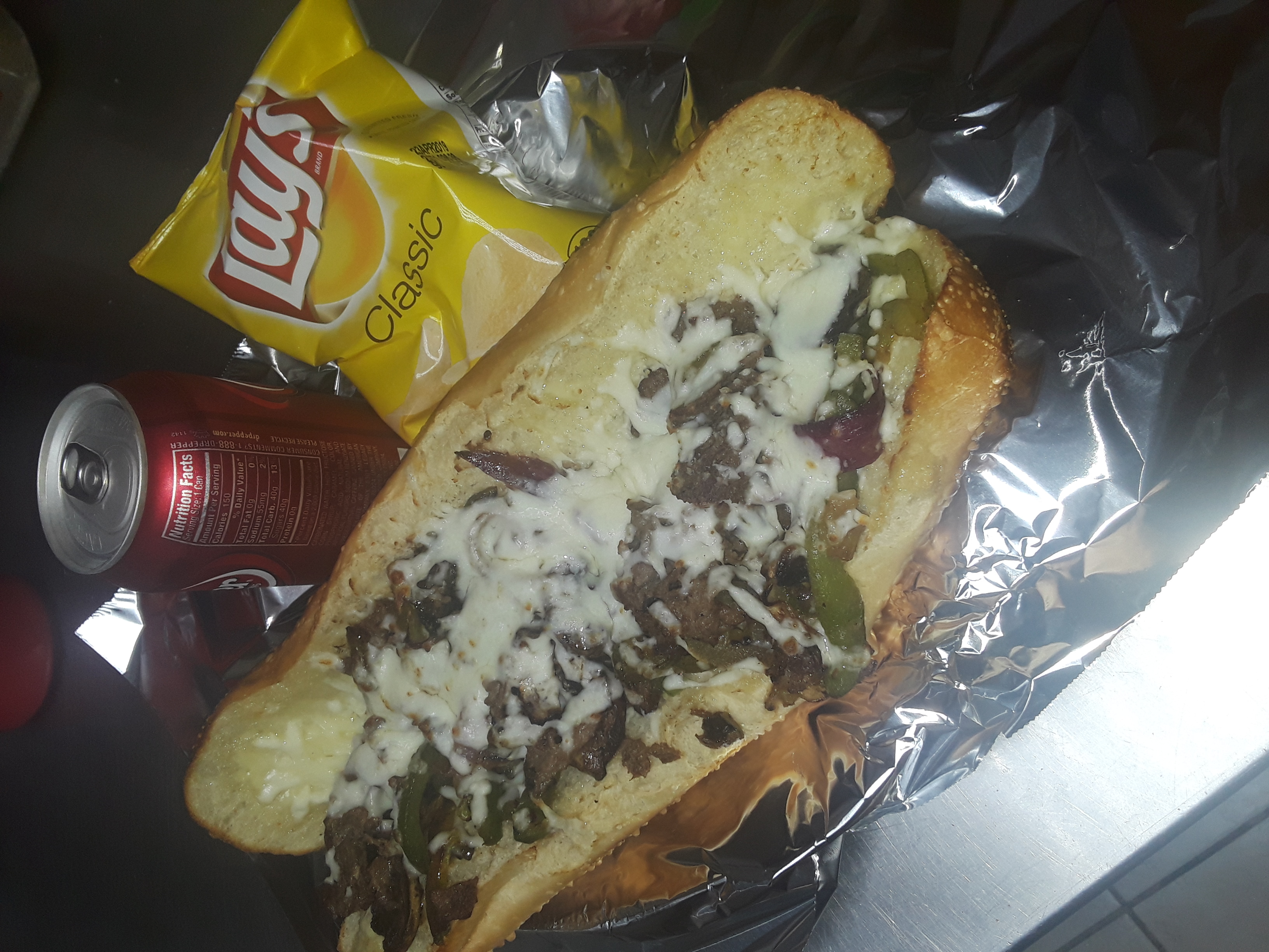 Order Philly Cheesesteak Sub food online from Jenny's Pizza & Pasta store, Houston on bringmethat.com