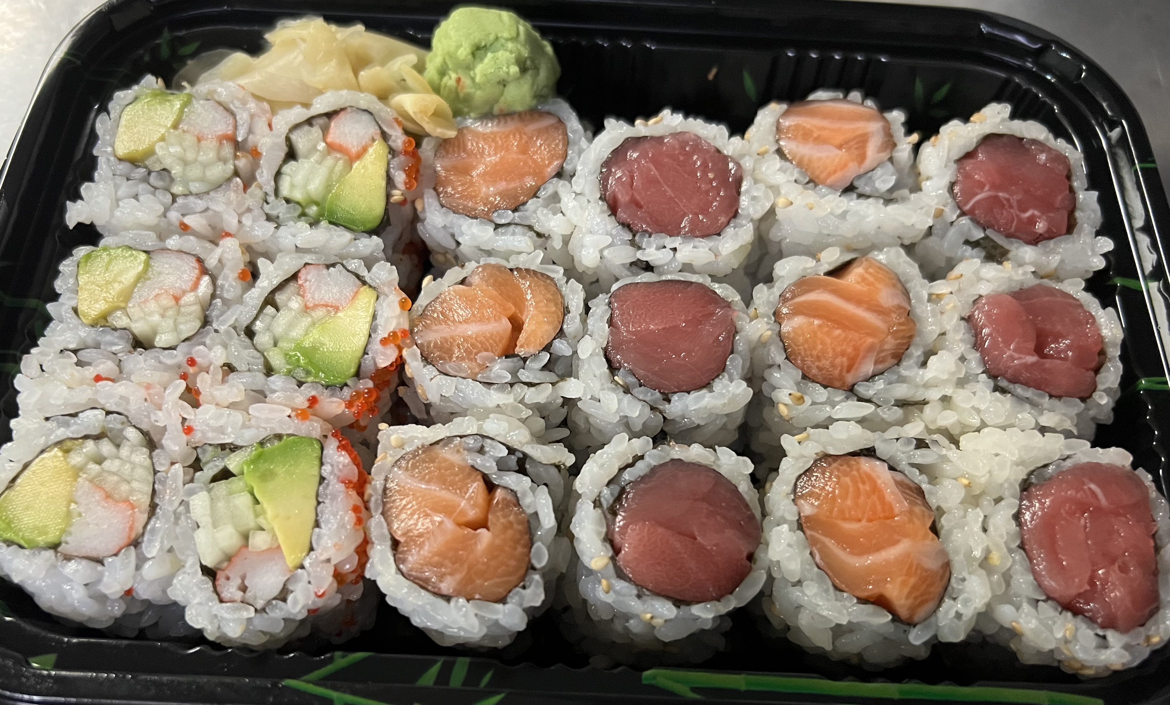 Order A. Salmon, Tuna and California Roll food online from Sushi Oya store, New York on bringmethat.com