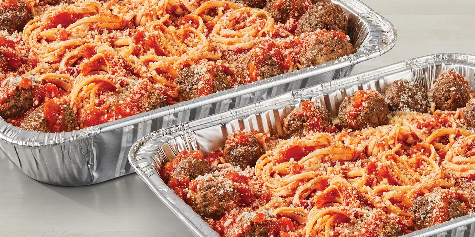 Order Meatball Marinara Pasta. food online from Vocelli Pizza store, Pittsburgh on bringmethat.com