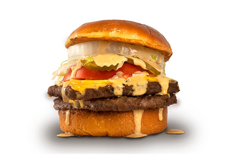 Order Double With Cheese food online from Big Deal Burger store, Fort Worth on bringmethat.com