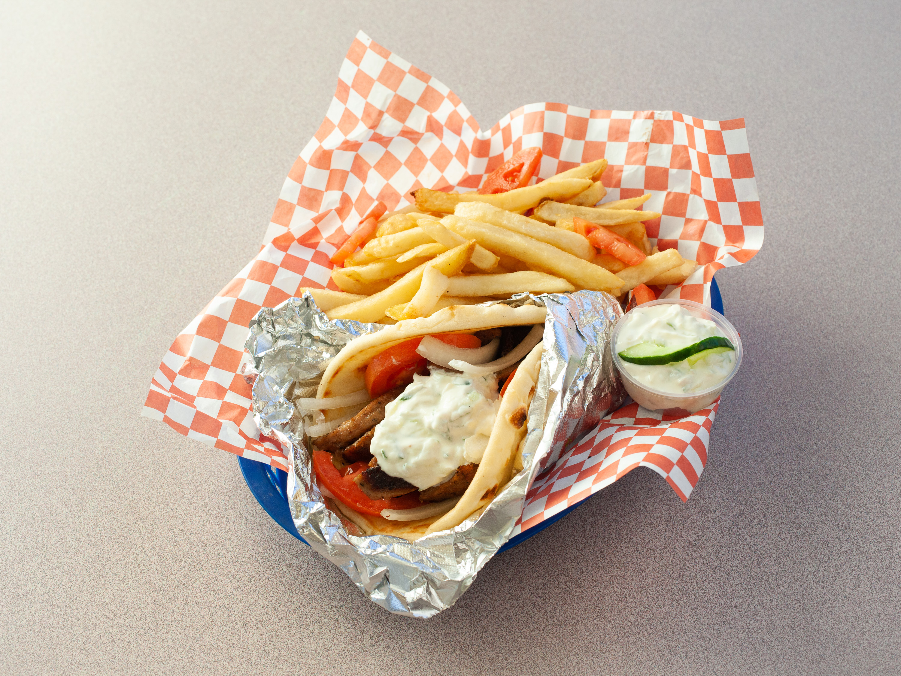 Order Chicken Gyro food online from Sam's Southern Eatery store, Durham on bringmethat.com