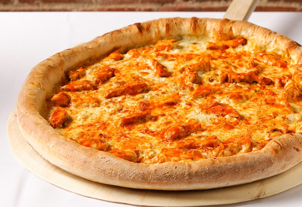 Order 16” Buffalo Chicken food online from Sals Just Pizza store, North Andover on bringmethat.com