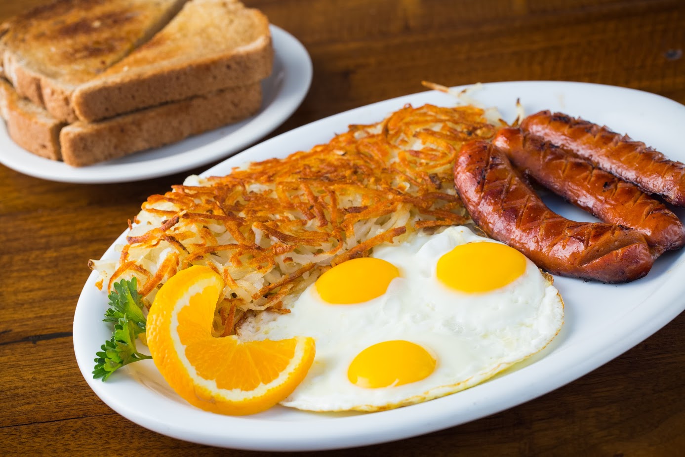 Order Polish Sausage and 2 Eggs Breakfast food online from Siggys store, Temecula on bringmethat.com
