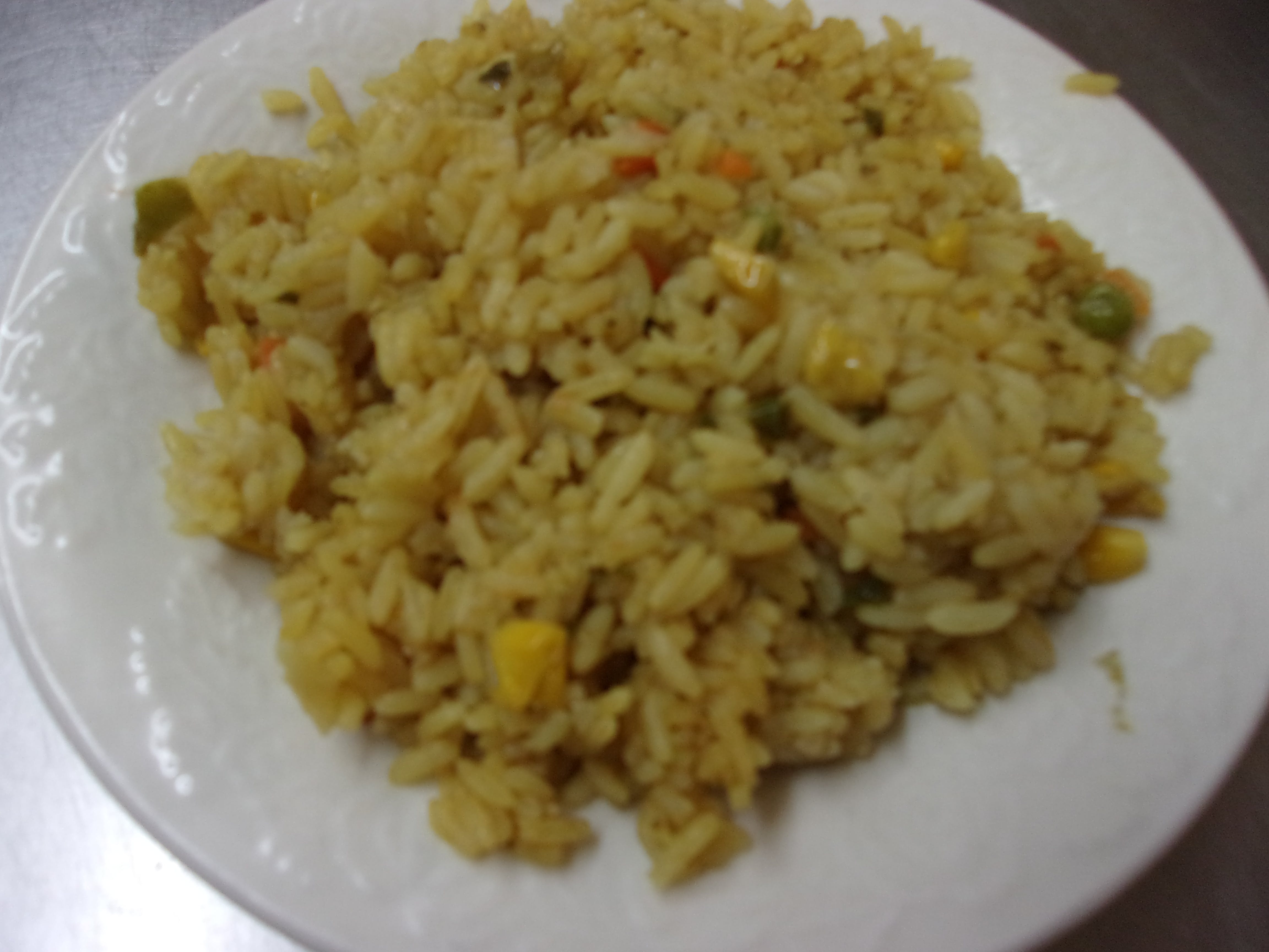 Order Vegetable Rice - Large food online from Pizza J store, Mableton on bringmethat.com