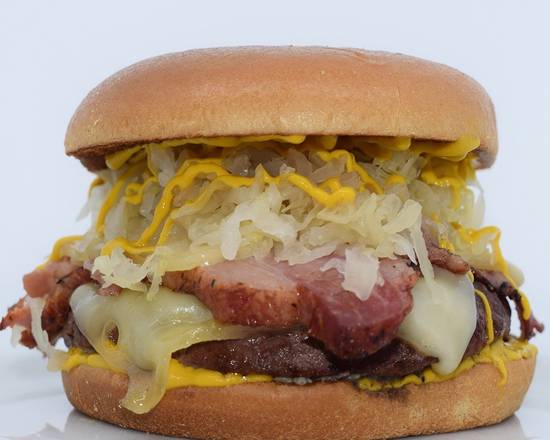 Order Pastrami Burger food online from Now That A Sandwich store, San Diego on bringmethat.com