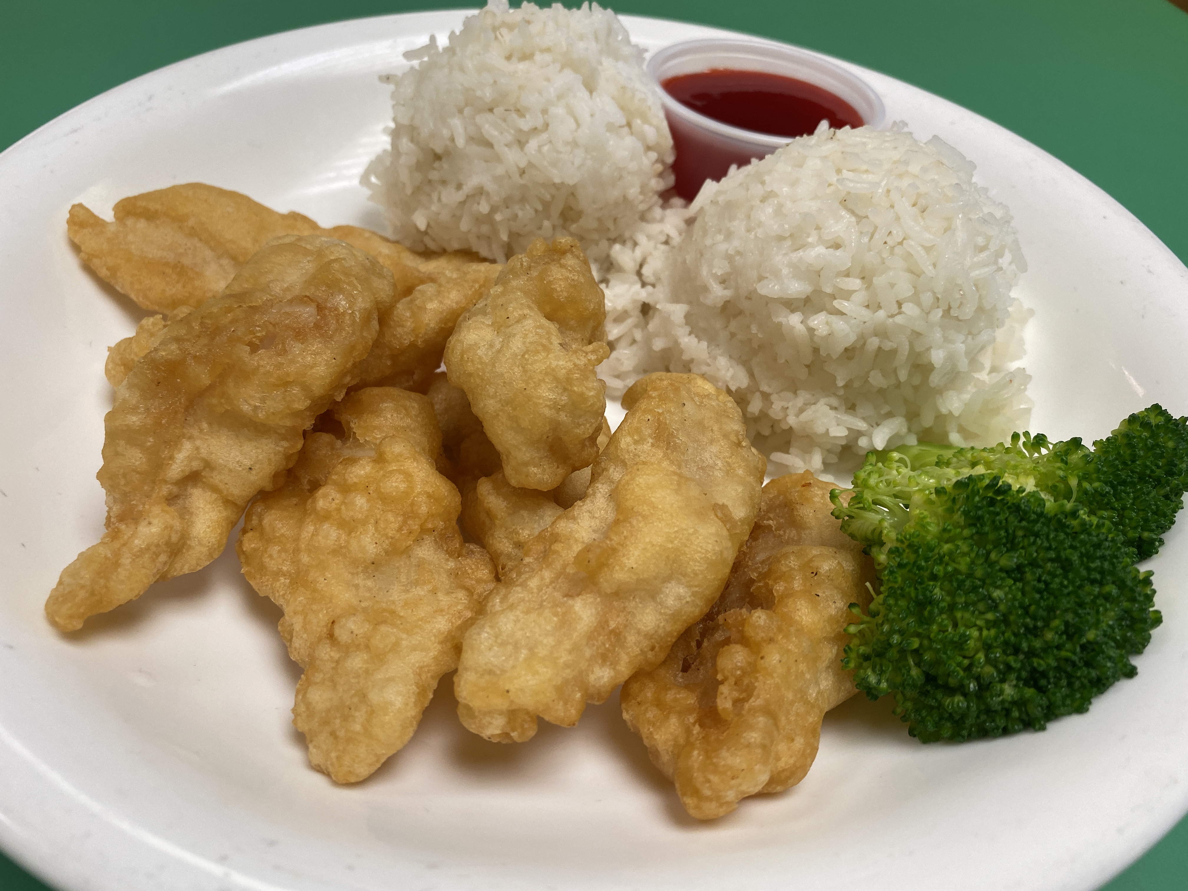 Order Crispy Fish Fillet with Sweet & Sour Sauce food online from Honolulu Kitchen store, Waipahu on bringmethat.com