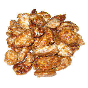 Order 6 oz. Bag Toffee Pecans food online from Black Eyed Susan Coffee-Candy-Cream & More store, Glyndon on bringmethat.com
