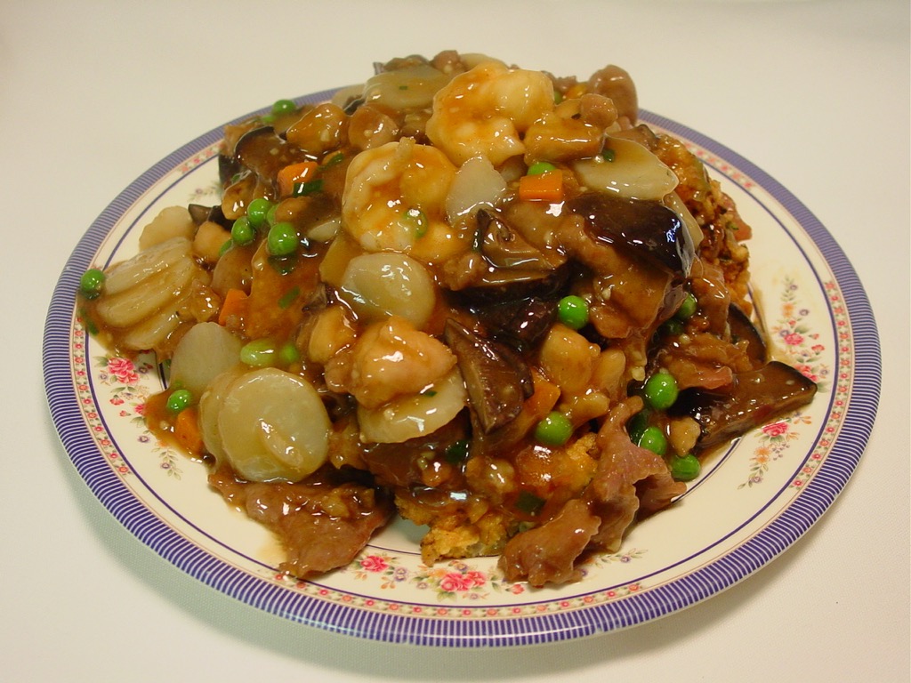 Order House Special Egg Foo Young food online from House Of Joy store, Glendale on bringmethat.com