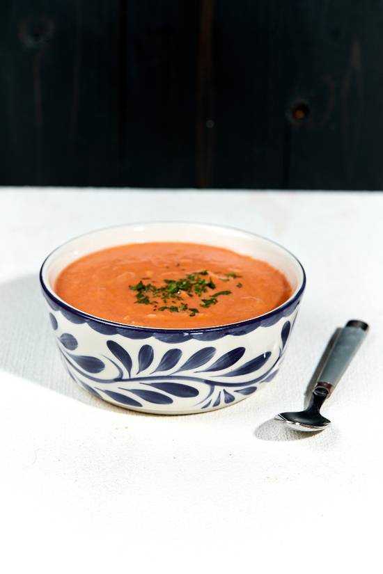 Order Tomato Basil Soup Cup food online from Barrio Queen store, Glendale on bringmethat.com