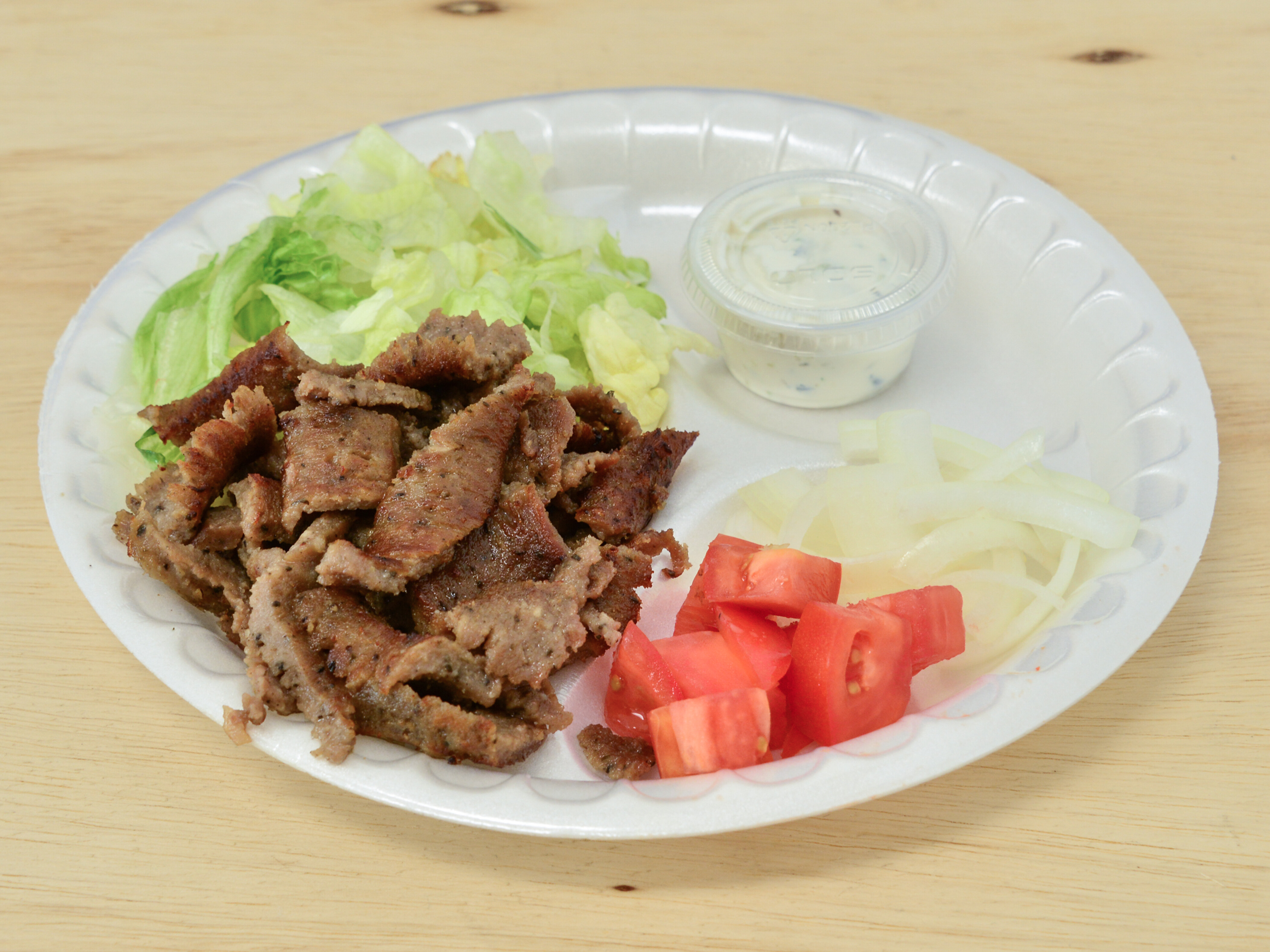 Order Open Face Gyro food online from The Wings Pot & Alot store, Temperance on bringmethat.com