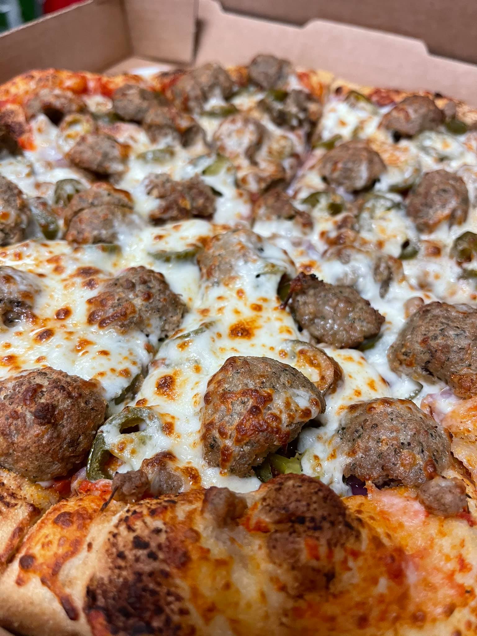 Order Raging Bull Pizza Pie food online from Electric Pizzeria store, Wichita on bringmethat.com